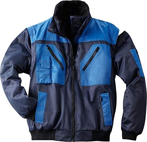 Norway-Pilotjacke 4-in-1 Arbeitsjacke L, marine/royal