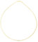 COZMOS Feine Halsreif Omegakette Collier Halskette Silberkette Kette 925 Silber Sterling 18K Goldkette Gold Kette vergoldet 1mm - 30, 35, 40, 45, 50, 55, 60cm