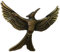 GuDeKe Tribute von Panem Pin Spotttölpel Brosche Anstecknadel zu Mockingjay Teil 2 4x5cm