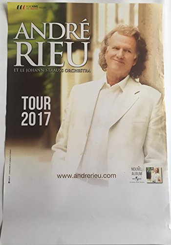 André RIEU – Tour 2017 – Konzert – 40 x 60 cm – Schild / Poster