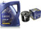 Filter Set Inspektionspaket 5 Liter MANNOL Motoröl Classic 10W-40 API SN/SM/CF SCT Germany Ölfilter