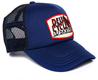 Deus Trucker DMF97968-NVY - Gorra, diseño de camión, color azul oscuro azul Talla única