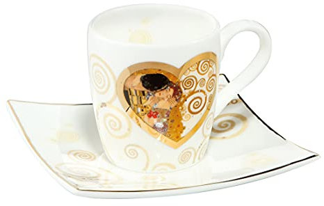 Heart Kiss - Espressotasse Artis Orbis Gustav Klimt