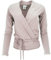 GURU SHOP Wickelshirt, Yogashirt, Langarmshirt in Bio-Qualität - Cardamom, Damen, Baumwolle, Size:L