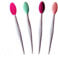 Lip Scrub Brush Lip Brush Lip Exfoliator Brush Silicone Exfoliating Brush Silicone Lip Exfoliator Scrub Lip Scrubber Tool Mini Exfoliating Brush Set Lip Scrubber For Women (4pcs)