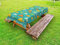 ABAKUHAUS Kids Outdoor-Tischdecke, Geschwollene Wolken Funk Kunst, dekorative waschbare Picknick-Tischdecke, 145 x 265 cm, Mehrfarbig