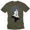 Cadeau Geek Homme - Anime Comic Tee Shirt - Gadget Manga Vert S