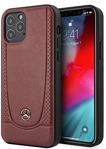 Mercedes-Benz MEHCP12LARMRE hardcase Urban Line Hülle für iPhone 12 Pro Max 6,7 Rot MEHCP12SARMBK-MEHCP12MARMBK