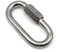 HEAVYTOOL Ketten Schnellverschluss M10 Ketten Notglied Edelstahl V4A AISI 316 Inox (5 Stück) Karabinerverschluss Kettenverbinder Kettenschnellverbindung Schnellverschlussglied Kettennotglieder