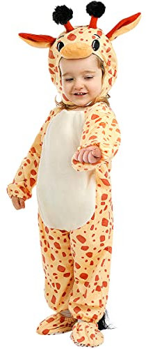Funidelia | Déguisement girafe pour bébé taille 6-12 mois Animaux, Désert - Couleur: Multicolore, accessoire pour déguisement - Déguisements amusants pour vos soirées.