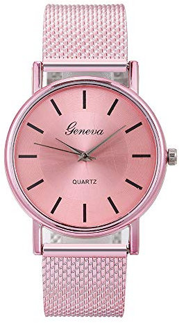 Armbanduhr Damen Uhren Schmuck Quarzuhr Analog Edelstahlarmband Muttertagsgeschenk Geburtstagsgeschenk Mode Frauen Mädchen Quarzuhr Frau High End Blue Glass Life wasserdicht Distinguished