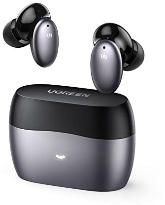 UGREEN HiTune X6 Bluetooth In-Ear Headphones, Wireless Headphones with Active Noise Cancellation, Touch Control, Deep Bass, 26 Hours Playtime, Game Mode, 6 Microphones for Clear Call & Sound