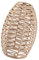 LOVIVER Suspension Abat-Jour Papier Corde rotin Boho tissé à la Main Abat-Jour en Osier pour îlot de Cuisine, Chambre, Restaurant, Salle à Manger, Style D