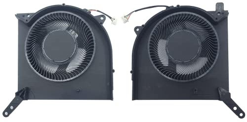 New Replacement Cooling Fans for Lenovo Legion R9000P2021H Model Gaming Laptop Series CPU GPU Fan (4-Pin 4-Wire) 10V 0.8A FNKF DFSAL12E164860 FNKD DFSAL12E064860