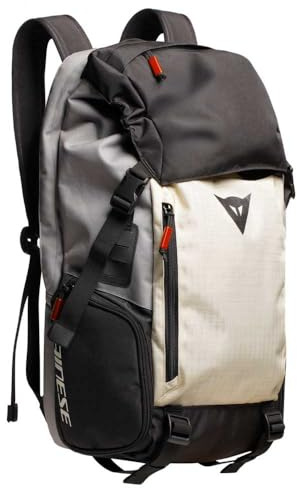 Dainese - D-Clutch D-Throttle Explorer - Motorrad Rucksack für Alltag und Reise, Praktisch, Geräumig und Vielseitig, mit Computerfach, 21 oder 27 Liter | Praktischer Stauraum