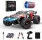 Herenear Voiture Télécommandée, 60+ km/h, 1:18 4WD Voiture Telecommandé Tout Terrain, 2,4 GHz Télécommandes, 50 Min d'Autonomie, Voiture RC Electrique Jouet pour Adultes et Enfants