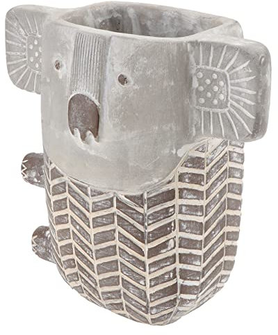 Supvox 1stk Koala-vase Zimmerpflanzenbügel Mini Saftiger Topf Blumentopfvase Niedlicher Tierblumentopf Kaktusblumentopf Desktop-blumentopf Einmachgläser Schreibtisch Zement Modischer Topf
