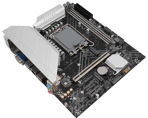 Bewinner B760M K Motherboard, LGA 1700 DDR4 Memory Desktop Motherboard with PCIe 4.0 M.2 Slot SATA3.0 USB 3.0 Aura Sync RGB, B760M MATX 12/13 Series CPU Gaming Mainboard