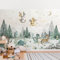 Bilderwelten Fototapete Kinderzimmer 225 x 336 cm Kinder Kindertapete Märchen Märchenwald Drachen Vliestapete Tapete XXL Wanddeko Ideen