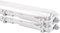 NCC-Licht 2 x LED Feuchtraumleuchte Eco Wannenleuchte 120cm 2 x 18W T8 Röhre 3600lm Neutralweiß 4000K IP65