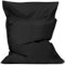 Riesiger wasserdichter Pool-Sofa-Sitzsack für draußen, entspannende, aufblasbare Liege, 140 x 180 cm, schwarz, schwimmfähiger Sitzsack (ungefüllt) – perfekt für Komfort am Pool