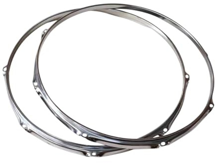 Jiuvaso I Cerchi di Tamburi di Bassi per Accessori Superiore e Inferiore a 6 Sostituzione Leggera Fai da Te Che Fa partoni di Ricambio tetti di, 16 inch