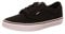 Vans Atwood, Unisex Kids' Low-Top Sneakers, Black (Canvas Black/White), 2.5 UK (34 EU)