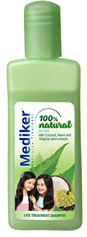 Mediker Natural Anti-Lice Treatment Shampoo, 50ml - 1 Pack (Ship from India)