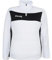 Spalding Kinder Evolution II 1/4 Zip Top Longsleeve, weiß/Schwarz, 140