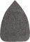 kwb Gitterleinen Schleif-Papier Schleifgitter-Scheibe für Nass- und Trocken-Schliff, f. Delta-Schleifer 97 x 136 K-80, aus Fiberglas, gelocht m. Klett, 5 Stk.