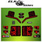 Pegatinas HORQUILLA Fork Factory Fox 34 2016 ELX15 Stickers Aufkleber AUTOCOLLANT ADESIVI Bicicleta Cycle MTB Bike Rojo/Red