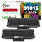 EBY Kompatibel Toner Patronen Ersatz für Samsung MLT-D101S/ELS D101S für SCX-3405W SCX-3405F SCX-3405 SCX-3405FW SCX-3400 ML-2160 ML-2165 ML-2165W ML-2168 SF760P SF 760 (Schwarz, 2-Pack)