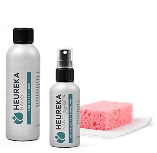 HEUREKA High-Performance SiO₂ Autoglas Nanoversiegelung Set Lotuseffekt (bis 10m²)