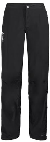 VAUDE Damen Women's Yaras Rain Pants Iii Hose, Schwarz, 44 EU