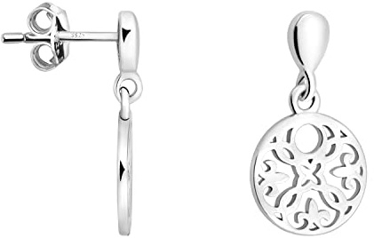 SOFIA MILANI - Damen Ohrringe 925 Silber - Kreis Design - 20552