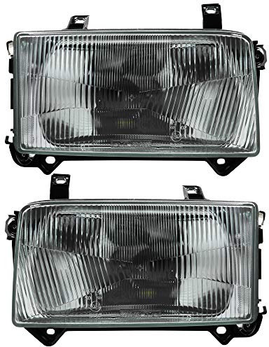 QR-PARTS Scheinwerfer Set Satz für T4 Bj. 90-03 H4 LWR kurzer Vorderwagen