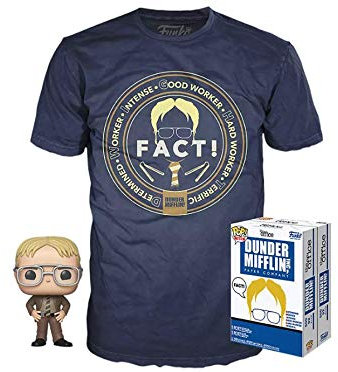 The Office Funko POP! TV Collectors Box Dwight Schrute POP! & Tee (Exclusive) (Large)