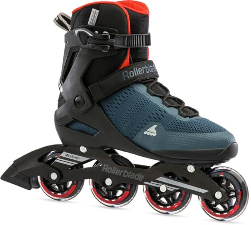 Rollerblade Sirio 80 Inlineskate Orion Blue/Spicy Orange 290