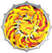 Liontouch - Fantasie Flammenschild - Für Kinder von 3-8 Jahren | Mittelalterliches Schaumstoffspielzeug mit loderndem Feuerdesign | Sicheres Kampf-Zubehör für Verkleidung, Cosplay & Kostüme