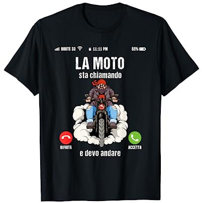 La Moto Sta Chiamando E Devo Andare Motocicletta Maglietta