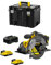 Sega Circolare STANLEY FatMax SFMCS500D2T (2 Batterie 2,0 Ah + Caricabatteria + TSTAK VI)