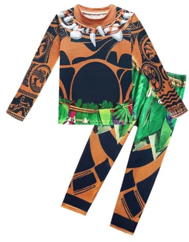 Lito Angels Costume Oceania per Bambino, Felpe Maglie a Manica Lunga e Pantaloni