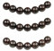 MJDCB Natural Round Stone Beads 6mm Garnet Loose Gemstone Beads for Jewelry Making Bracelet Necklace 60pcs