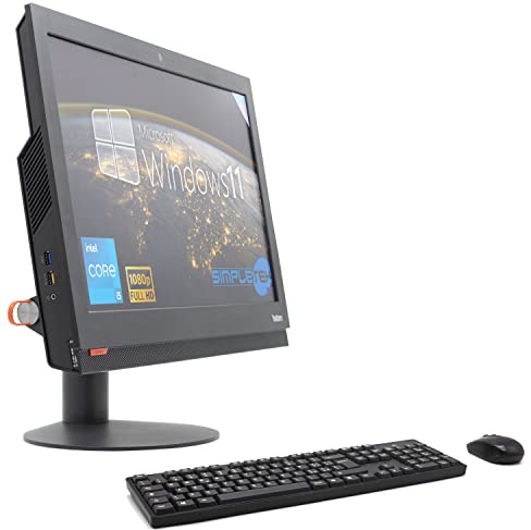 Lenovo Ordenador All in One 24 ThinkCentre M900z Core i5 hasta 3.30GHz Windows 11 Pro | 16GB RAM DDR4 y SSD 240GB DisplayPort (reacondicionado)