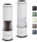 TLYSXPRO Salt and Pepper Grinder Set with Adjustable Coarseness | Manual Pepper Mill Grinder with Refillable Design | Ceramic Core | Kitchen Essential (2 Packs, White)