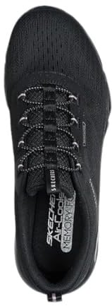 Skechers Glide-Step GRAFITY Women's Vegan Trainers 104601 BKRG Black, Bkrg Black Rose Gold, 6 UK