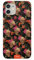 Tirita Hard Phone Case Compatible with iPhone 14 Pro Max, Spooky Halloween - Skulls Flowers