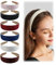 6 Stück Haarreifen Damen Breit Headband Stylische Haarreifen Haarschmuck Damen Sie Können Diy Entwerfen Haarreif Schwarz 6 Farben Haarreif Breit für Urlaubsoutfits Alltagsoutfits Heimgebrauch