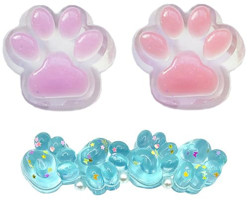 3 Stück Squishy Pfote, Cat Paw Squishy, Taba Squishy Paw, Katzenpfoten Squishy, Neu Squeeze Spielzeug, Katzenpfoten Quetschspielzeug Lustig Süße Weiche Funny Squeeze Antistressball (Zufällige Farbe)