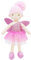 Lullaberry 30 cm Enchanted Fairy Doll Elida – Plüschpuppe, Plüschpuppe, Mädchen, Geschenk – rosa Outfit und Flügel